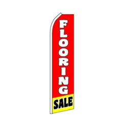 Flooring Sale Swooper Flag - 11.5ft X 2.5ft