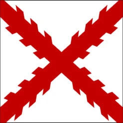 Cross Of Burgundy 3ft X 5ft Nylon Flag