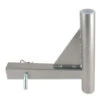 Aluminum Silver Trailer Hitch Bracket