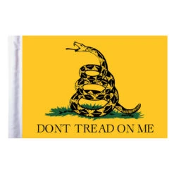 Gadsden Motorcycle Flag - 10in X 15in