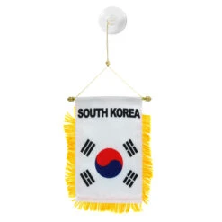 South Korea Mini Window Banner - 4in X 6in