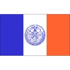 New York City Flag 3ft X 5ft Nylon