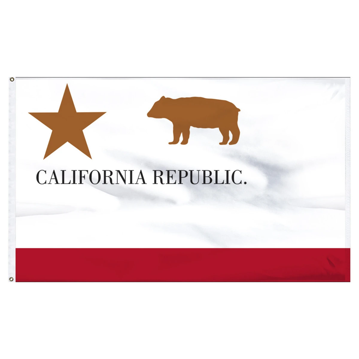 California Republic 3ft X 5ft Nylon Flag 1 California Republic 3ft X 5ft Nylon Flag