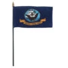Navy Flag 4 X 6 Inch