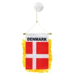 Denmark Mini Window Banner - 4in X 6in