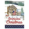 Carson Christmas Garden Flag - American Christmas - 12.5in X 18in