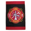 Fire Department Garden Flag - 12in X 18in