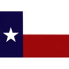 Texas Non-Reflective Decal - Single