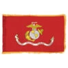 Super Tough Marine 3ft X 5ft Flag, Flagpole, Base, And Optional Tassel