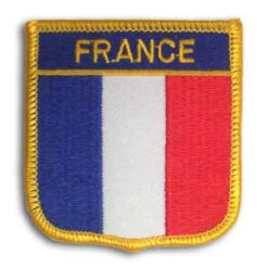 France Patch - 3" X 2.5"