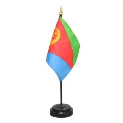 Eritrea 4" X 6" Stick Flag