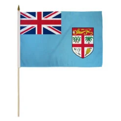 Fiji 12in X 18in Stick Flag