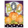 Carson Halloween Garden Flag - Boo Moon - 12.5in X 18in