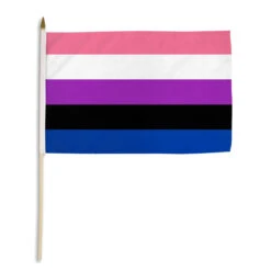 Gender Fluid Flag 12in X 18in