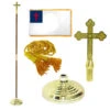 Super Tough 3ft X 5ft Christian Indoor Flagpole Kit