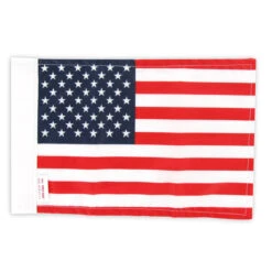 Motorcycle American Flag - 6" X 9"