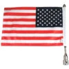 Parade Fixed Stainless Steel Motorcycle Flag Mount - 3/8"