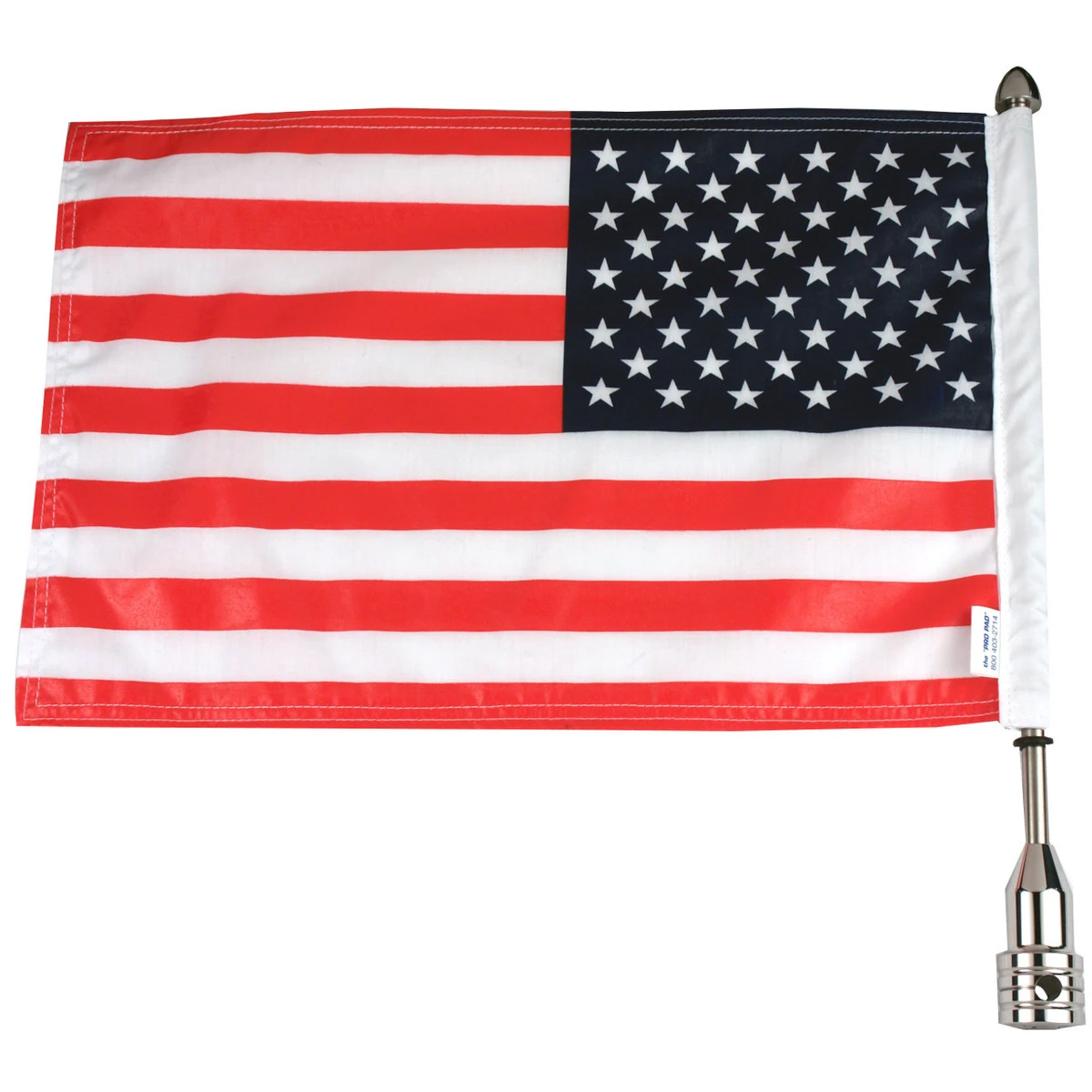 Parade Fixed Stainless Steel Motorcycle Flag Mount - 3/8" 1 Parade Fixed Stainless Steel Motorcycle Flag Mount - 3/8"