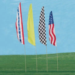 Low Cost Feather Banner Flag And Pole Kits