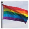 Rainbow Flag 3ft X 5ft Super Knit Poyester