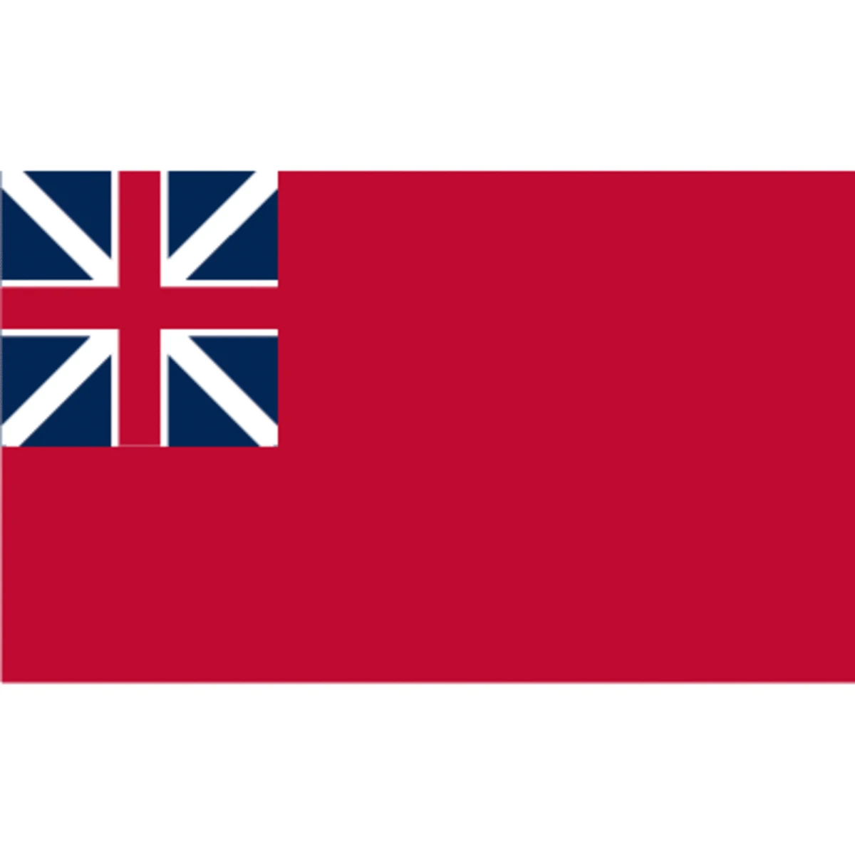 British Red Ensign - Historical 3ft X 5ft Nylon Flag 1 British Red Ensign - Historical 3ft X 5ft Nylon Flag