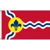St Louis 5' X 8' Nylon Flag