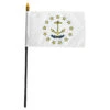 Rhode Island Flag 4 X 6 Inch