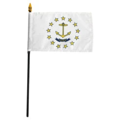 Rhode Island Flag 4 X 6 Inch