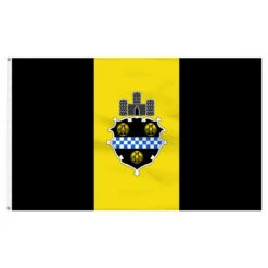 Pittsburgh City Flag 3ft X 5ft Nylon