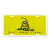 Gadsden License Plate - Dont Tread On Me