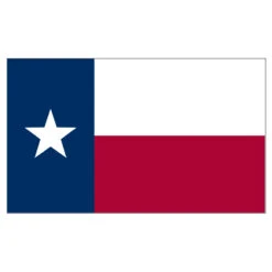 Texas Flag 3ft X 5ft Cotton