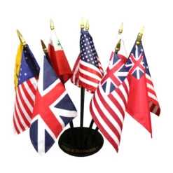 Flags Of Our Country Desk Display