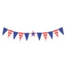 Stars & Stripes Festive Pennant String - 90"