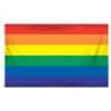 3ft X 5ft Rainbow Flag - Printed Polyester