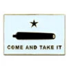 Gonzales Flag Lapel Pin - Come And Take It - 1" X 7/8"