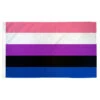 Gender Fluid Flag 3ft X 5ft Printed Polyester