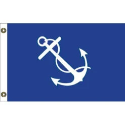 US YACHT PORT CAPTAIN 12in X 18in Flag