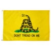 Gadsden Flag 5ft X 8ft Nylon - Dont Tread On Me