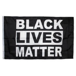 Black Lives Matter Flag 3ft X 5ft Nylon