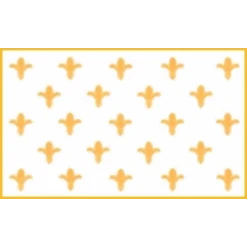 Fleur De Lis 3ft X 5ft Nylon Flag