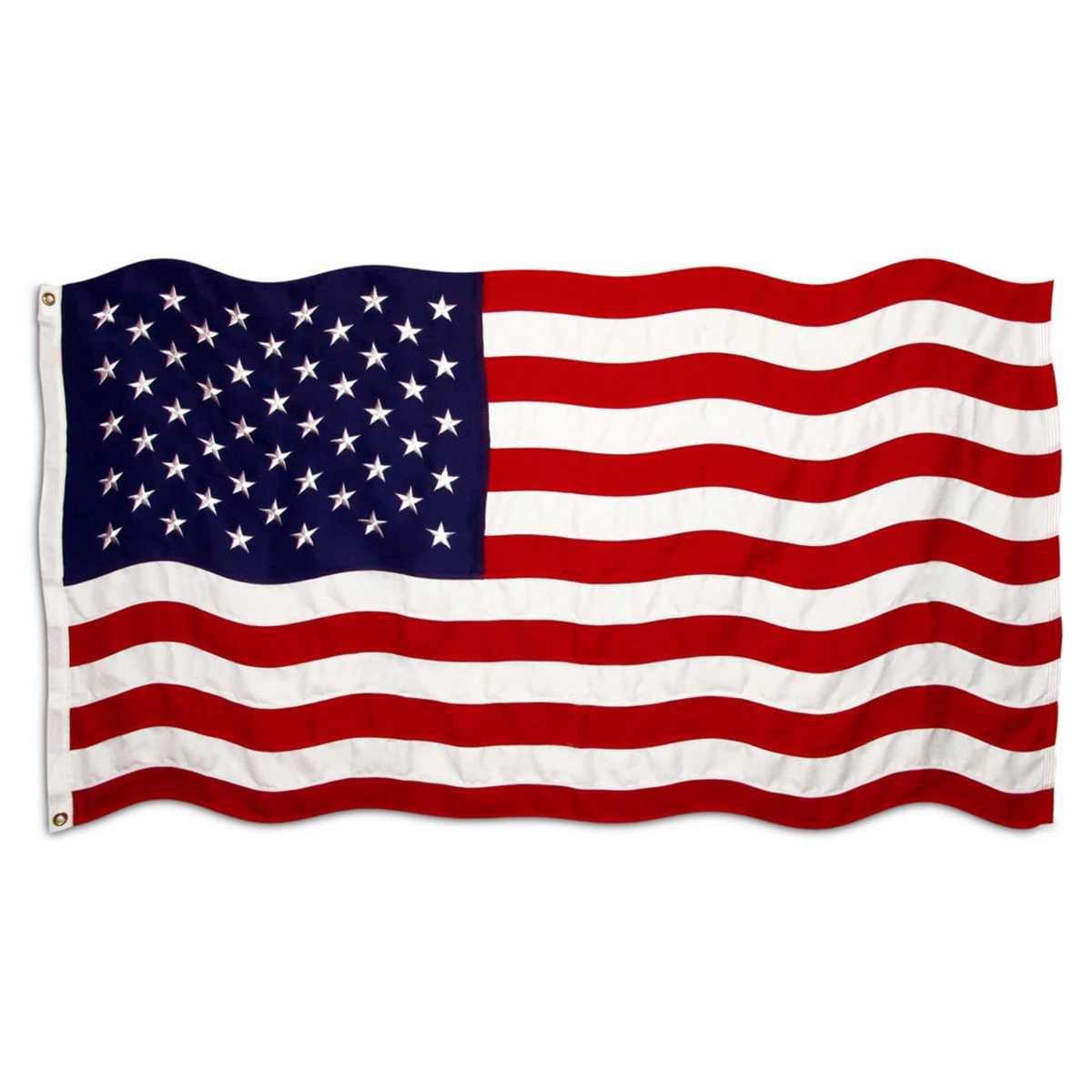 4ft X 6ft Standard Sewn Polyester American Flag - US Made 1 4ft X 6ft Standard Sewn Polyester American Flag - US Made