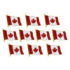 Waving Canada Flag Lapel Pin - 10 Pack - 3/4" X 3/4"