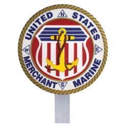 Merchant Marine Grave Flag Holder