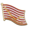 1st Navy Jack Lapel Pin - 3/4" X 1/2"