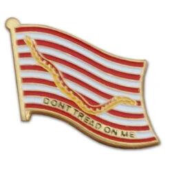 1st Navy Jack Lapel Pin - 3/4" X 1/2"