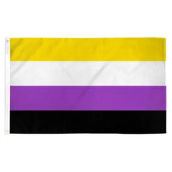 Non-Binary Flag 3ft X 5ft Printed Polyester