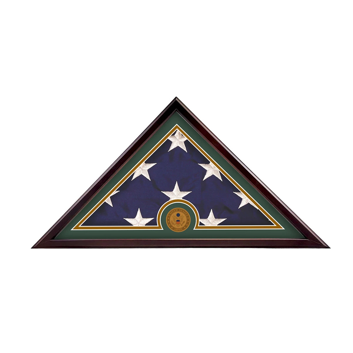 Veteran Flag Display Case With Matte Frame 2 Veteran Flag Display Case With Matte Frame - Image 2