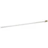 7ft Spinner Flagpole - White Aluminum