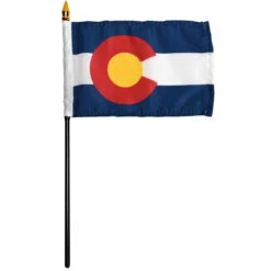 Colorado Flag 4 X 6 Inch