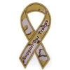 Support Our Troops Camo Ribbon Magnet